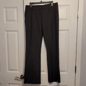 Prada Gray Trousers with Structured Design